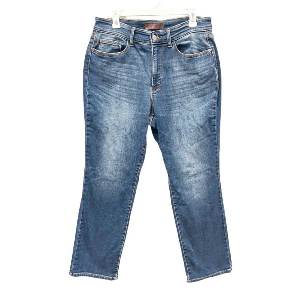 Judy Blue Therma Denim Straight Leg Jeans Size 14W Stretch Comfort